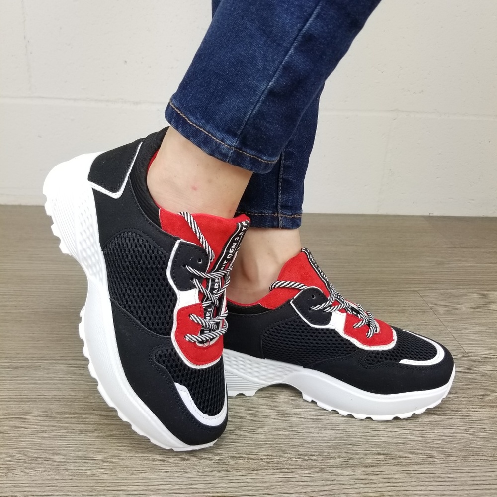 Chunky Platform Heel Fashion Dad Sneakers - Picture 6 of 8